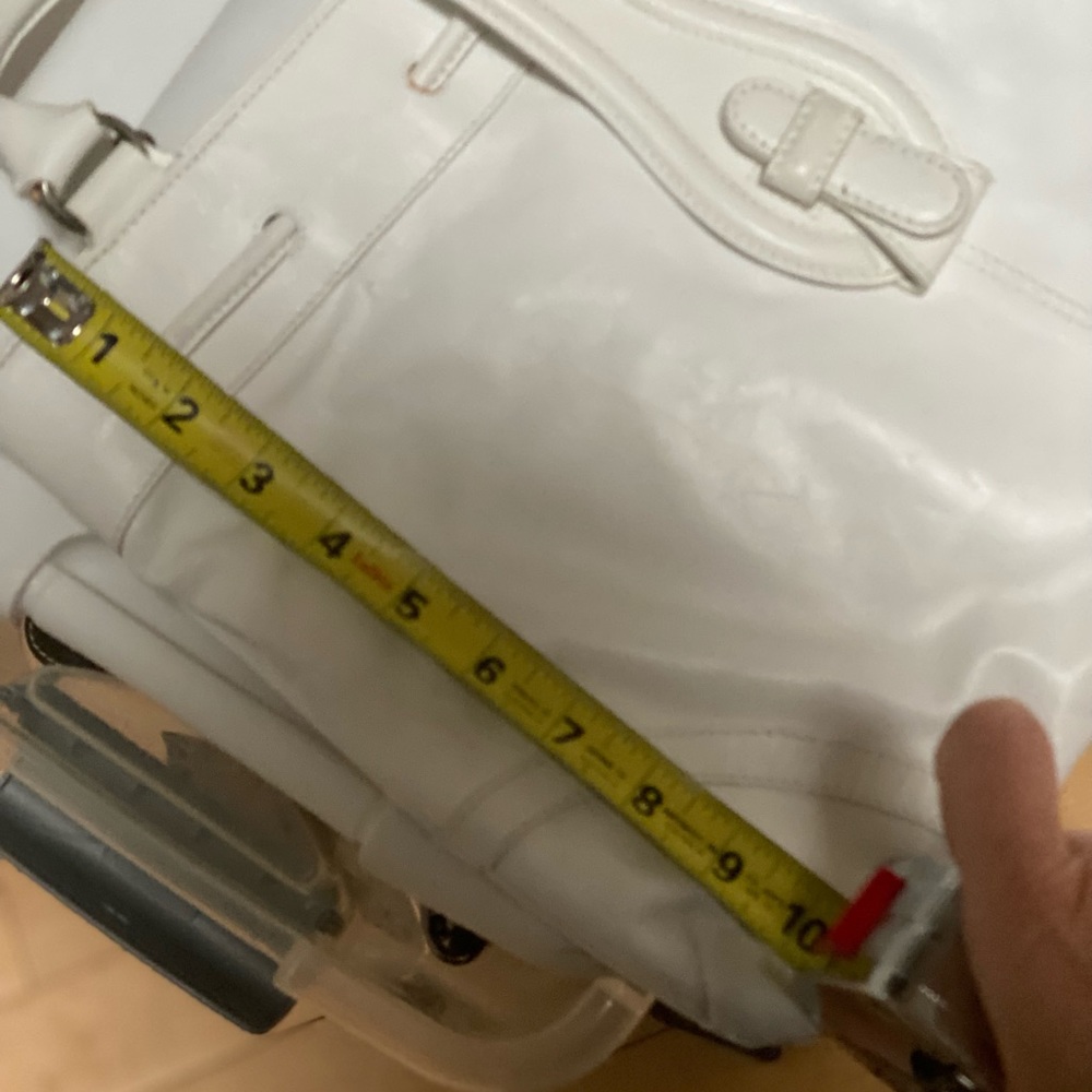 Balenciaga White leather purse 👛 Rare textured - Picture 12 of 13